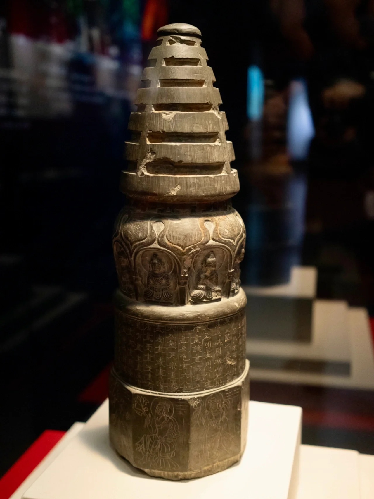 甘肃省博物馆高善穆石造像塔结构细节_1