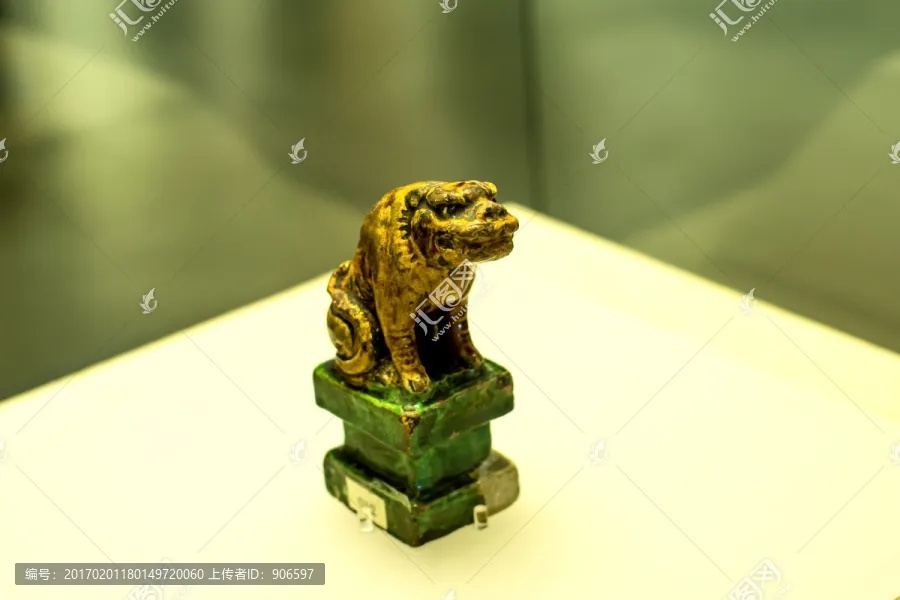 唐代渤海天门军之印篆书印面细节_2