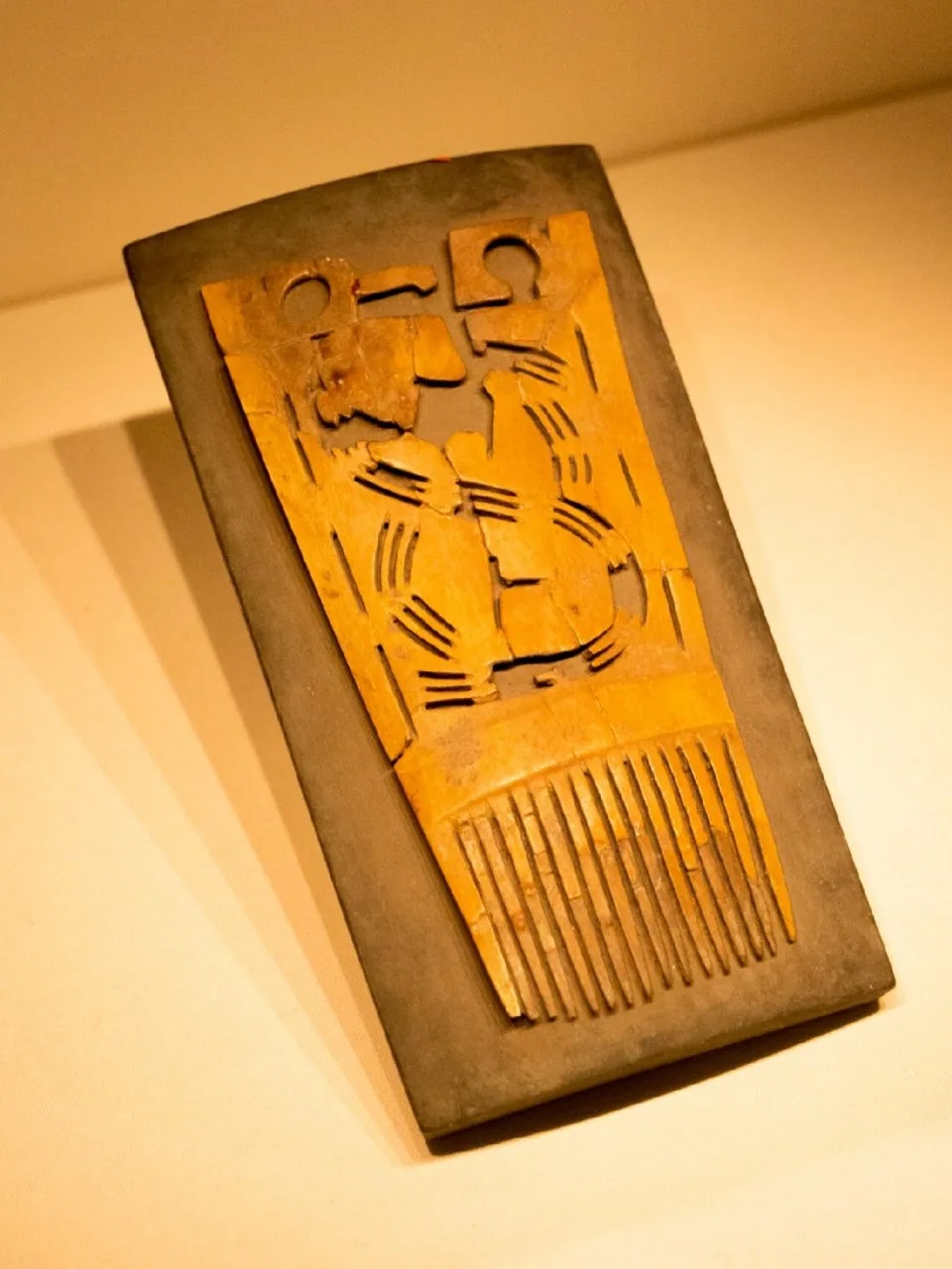 西双版纳民族博物馆藏明代象牙土司印文物特写_1