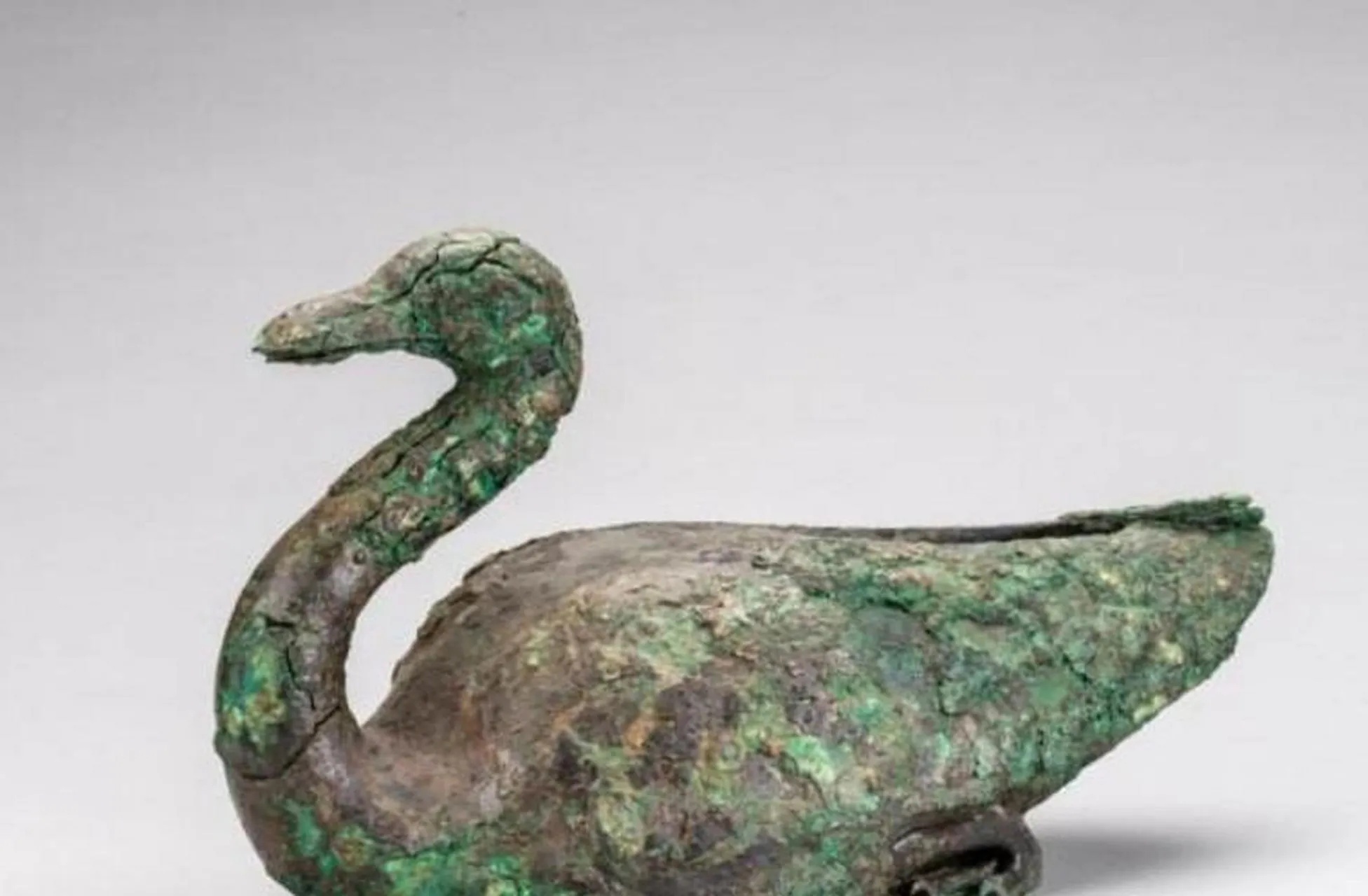 吉林市满族博物馆青铜祭江水禽展陈实景_1