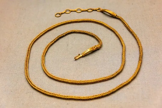 南海一号出水宋金项饰文物细节_2