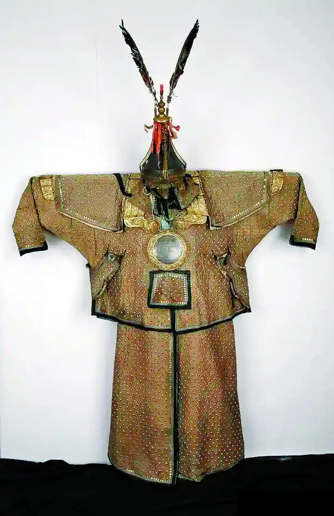 重庆中国三峡博物馆藏秦良玉甲胄全景展示_1