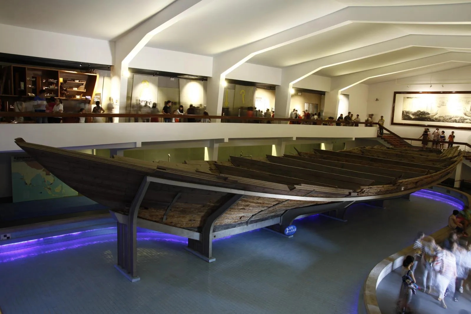泉州海外交通史博物馆南宋海船文物展陈实景_1